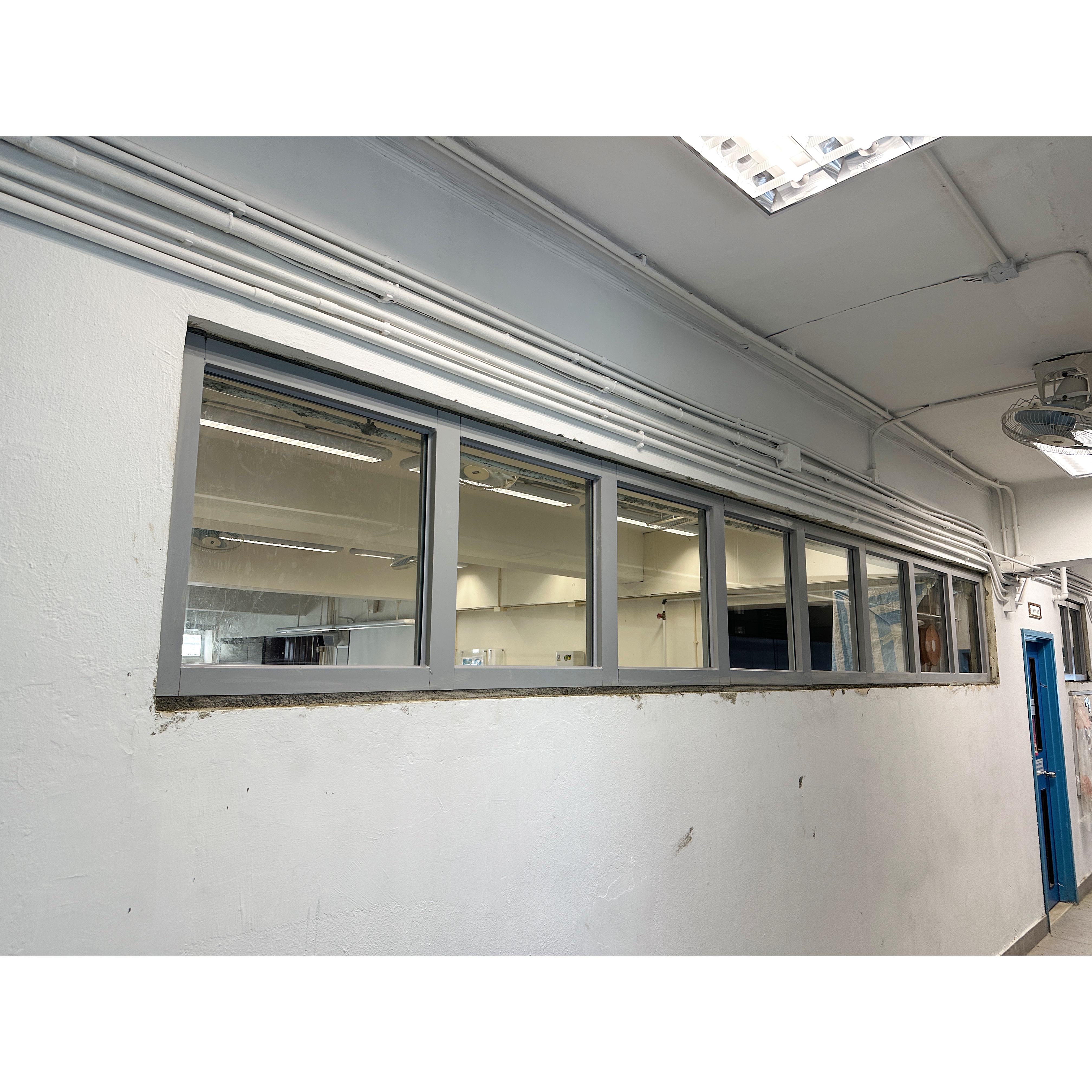 華英中學。安裝1小時防火窗